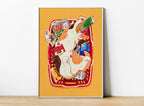 Grocery Cat Fine Art Print