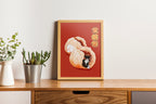 Char Siu Bao Cat Art Print
