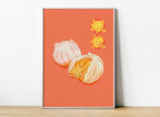 Har Gow Cat Art Print