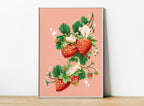 Strawberry Cats Fine Art Print