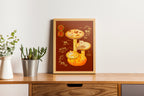 Egg Tart Cat Art Print