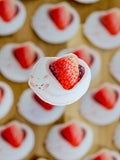 Strawberry Mochi Cat Sticker