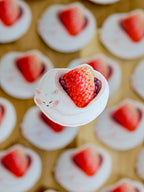 Strawberry Mochi Cat Sticker