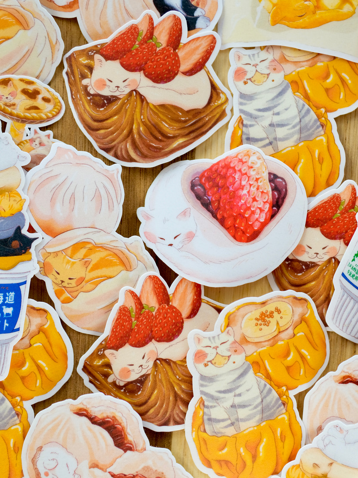 Ice Cream Cat Sticker