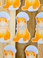 Dough Master Cat Sticker