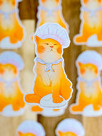 Dough Master Cat Sticker