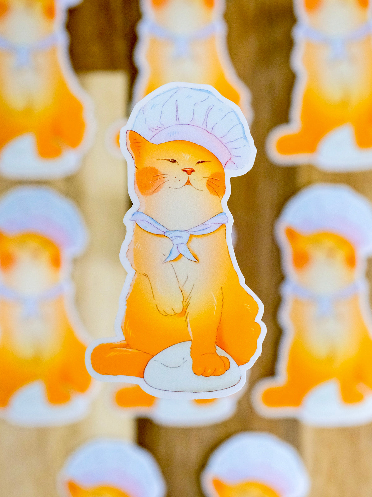 Dough Master Cat Sticker