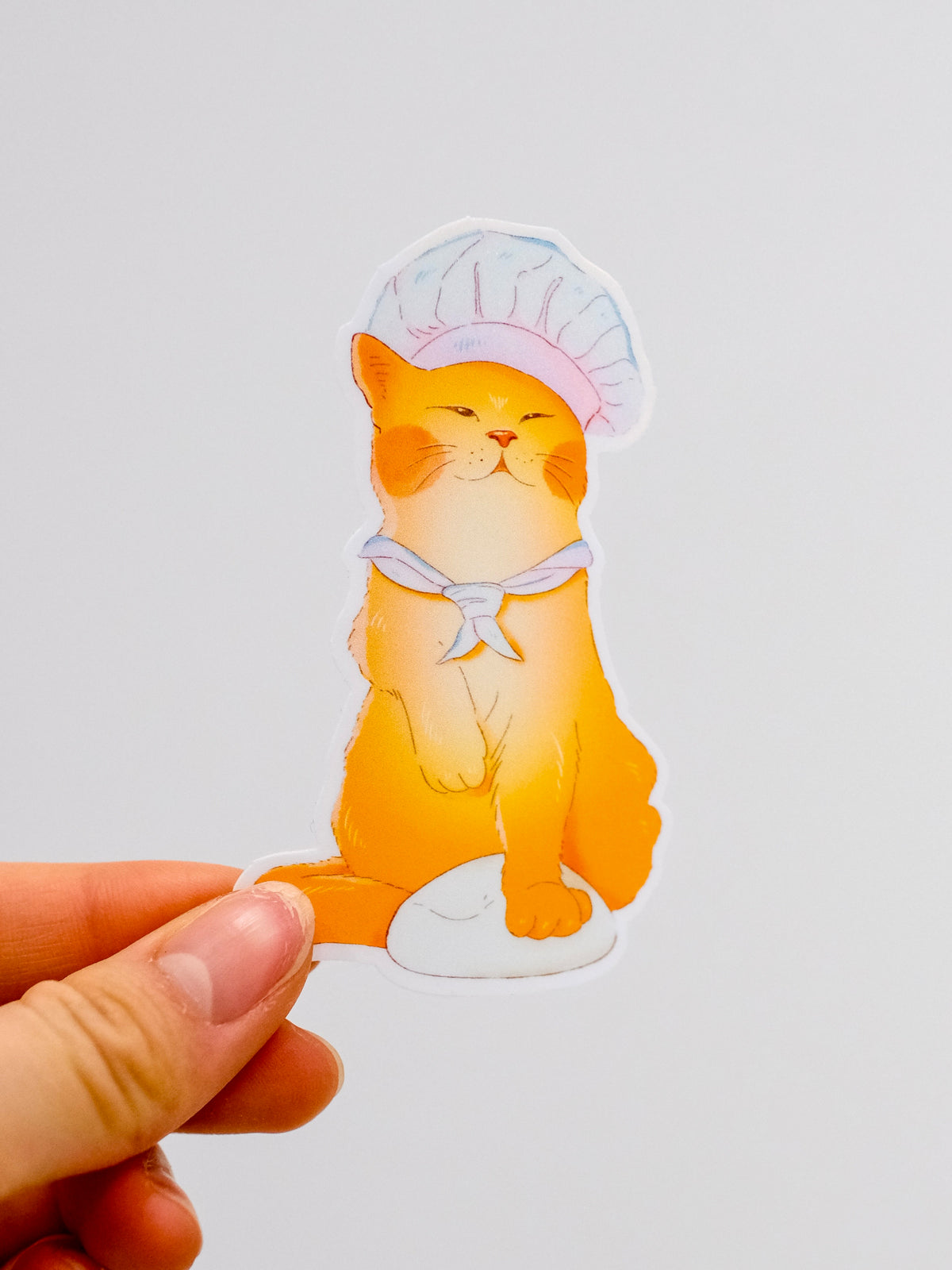 Dough Master Cat Sticker