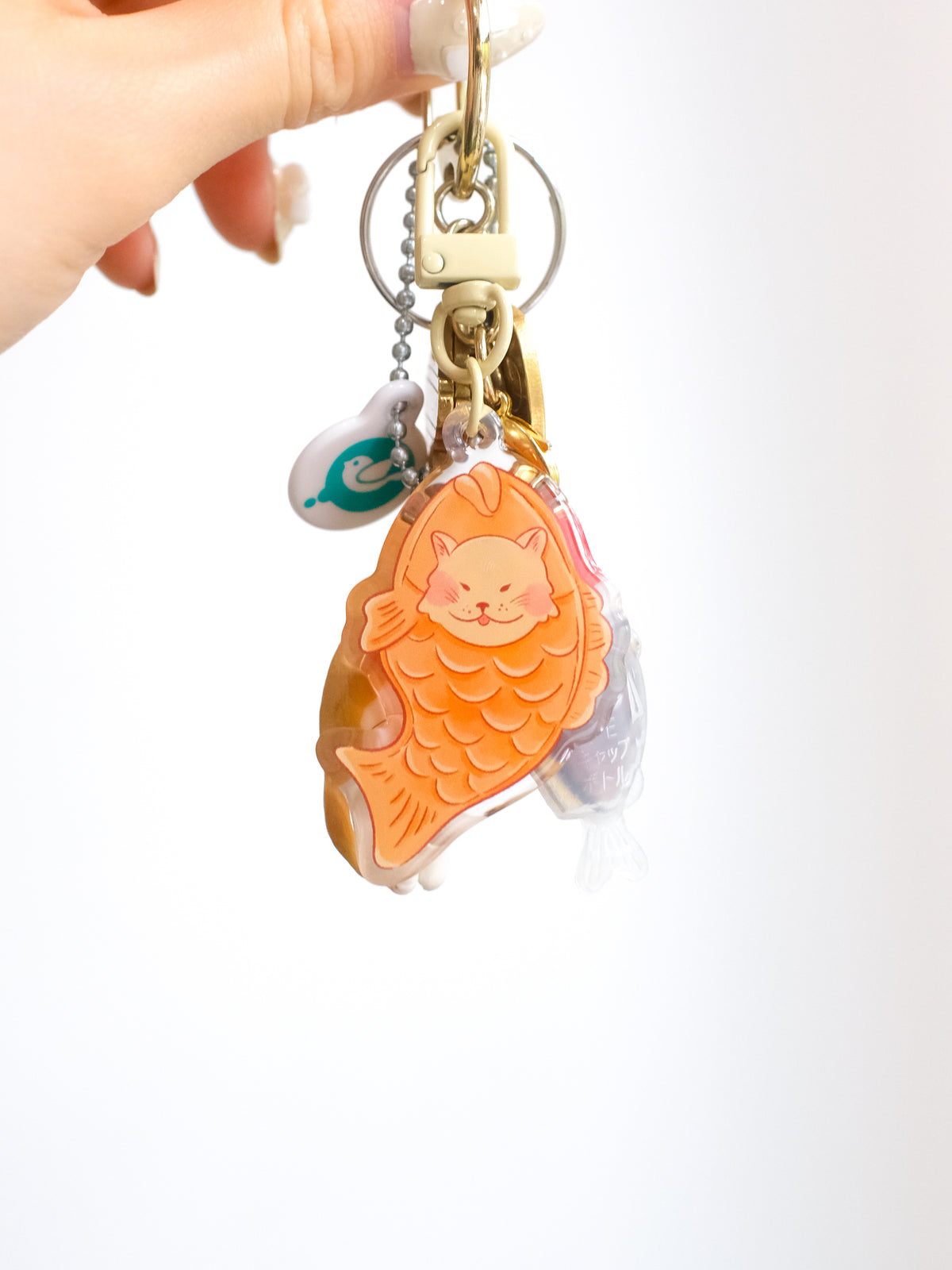 Taiyaki Cat Keychain