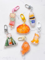 Hokkaido Ice Cream Cat Keychain