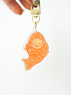 Taiyaki Cat Keychain