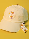 Purrfect Day Cat | Pastel Yellow Hat