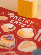 Pastry Cats Sticker Sheet
