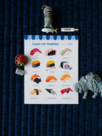 Omakase Cats Sticker Sheet