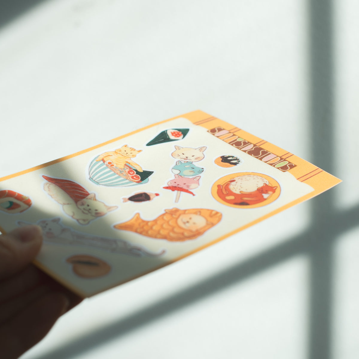 Sushi Cats Sticker Sheet