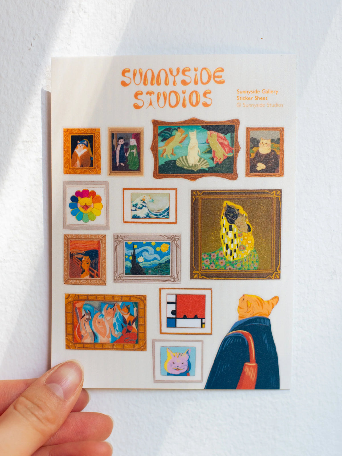 Sunnyside Gallery Sticker Sheet