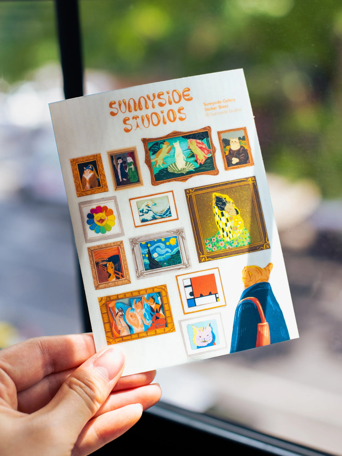 Sunnyside Gallery Sticker Sheet