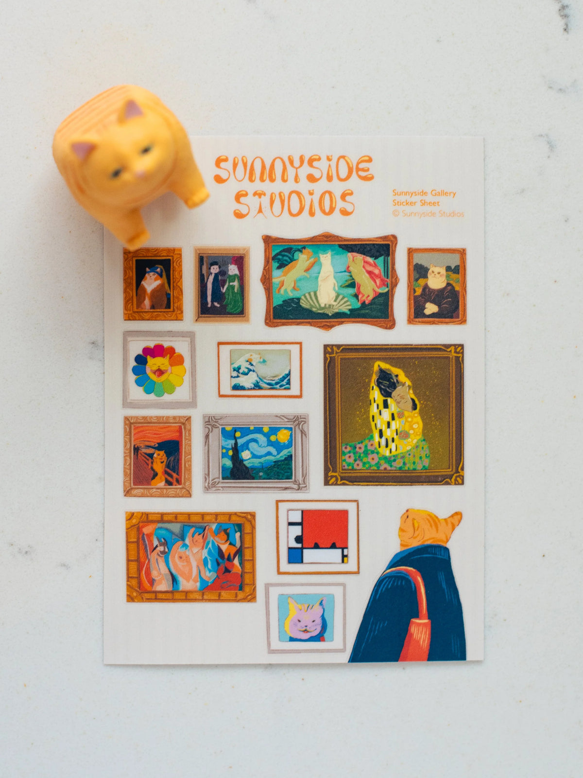 Sunnyside Gallery Sticker Sheet