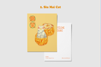 Dim Sum Cats Postcards