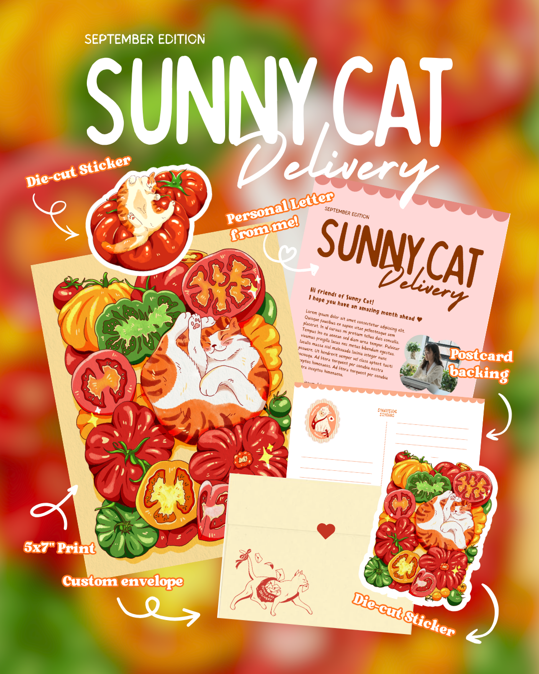 🐱📮 Sunny Cat Delivery
