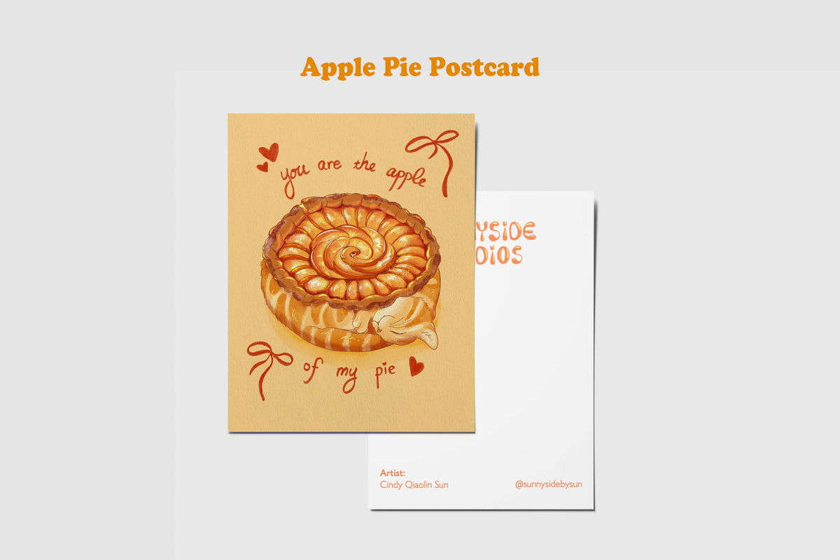 Apple Pie Postcard