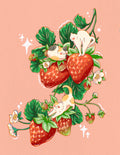 Strawberry Cats Fine Art Print