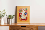 Grocery Cat Fine Art Print