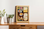 Bento Cats Art Print