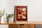 Chocolate Cat Art Print